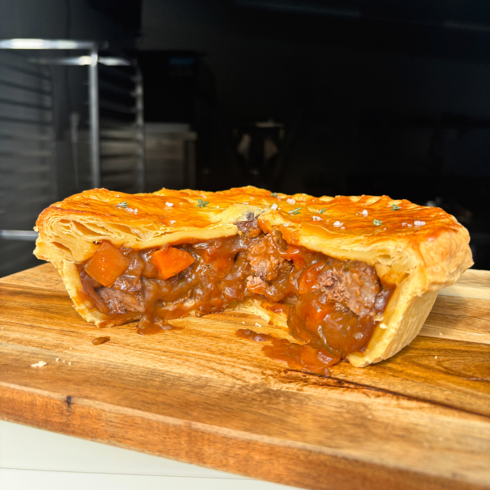 Beef & Guinness Pie