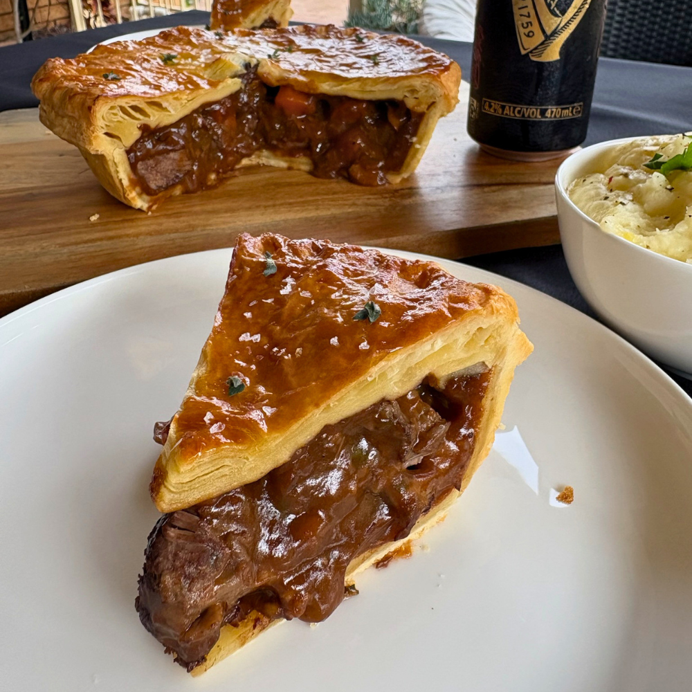 Beef & Guinness Pie
